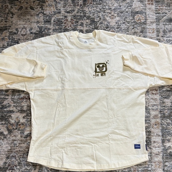 Disney Tops - Disney Cream Long Sleeve Tee with Graphic